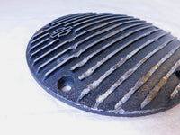 Harley Davidson Twin Cam Electra Glide Dyna Softail Ribbed Black Clutch Cover - C3 Cycle
