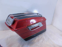 Harley Davidson Road King Street & Electra Glide Red & Black Left Saddlebag - C3 Cycle