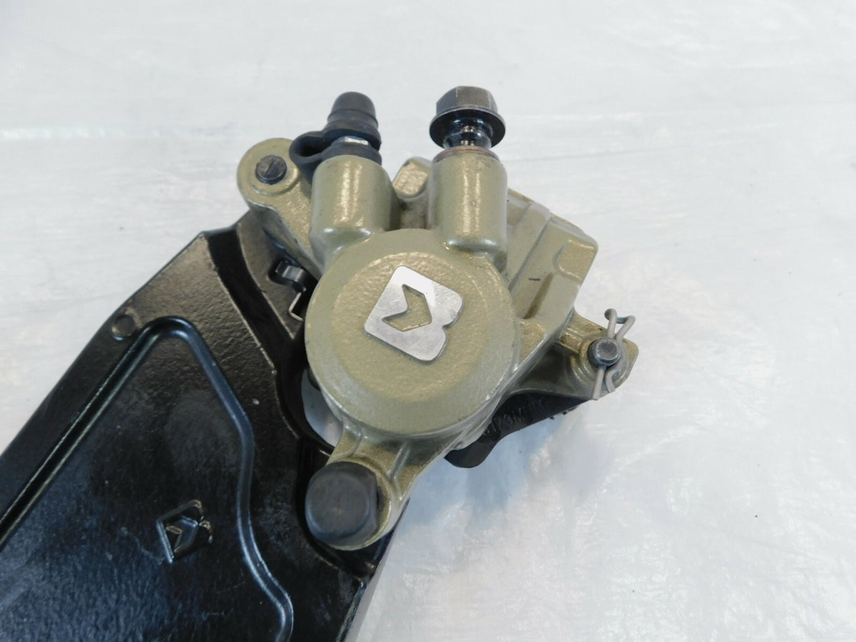 Royal Enfield Continental GT 535 Rear Wheel Disc Brake Caliper w/ Bracket Stay - C3 Cycle