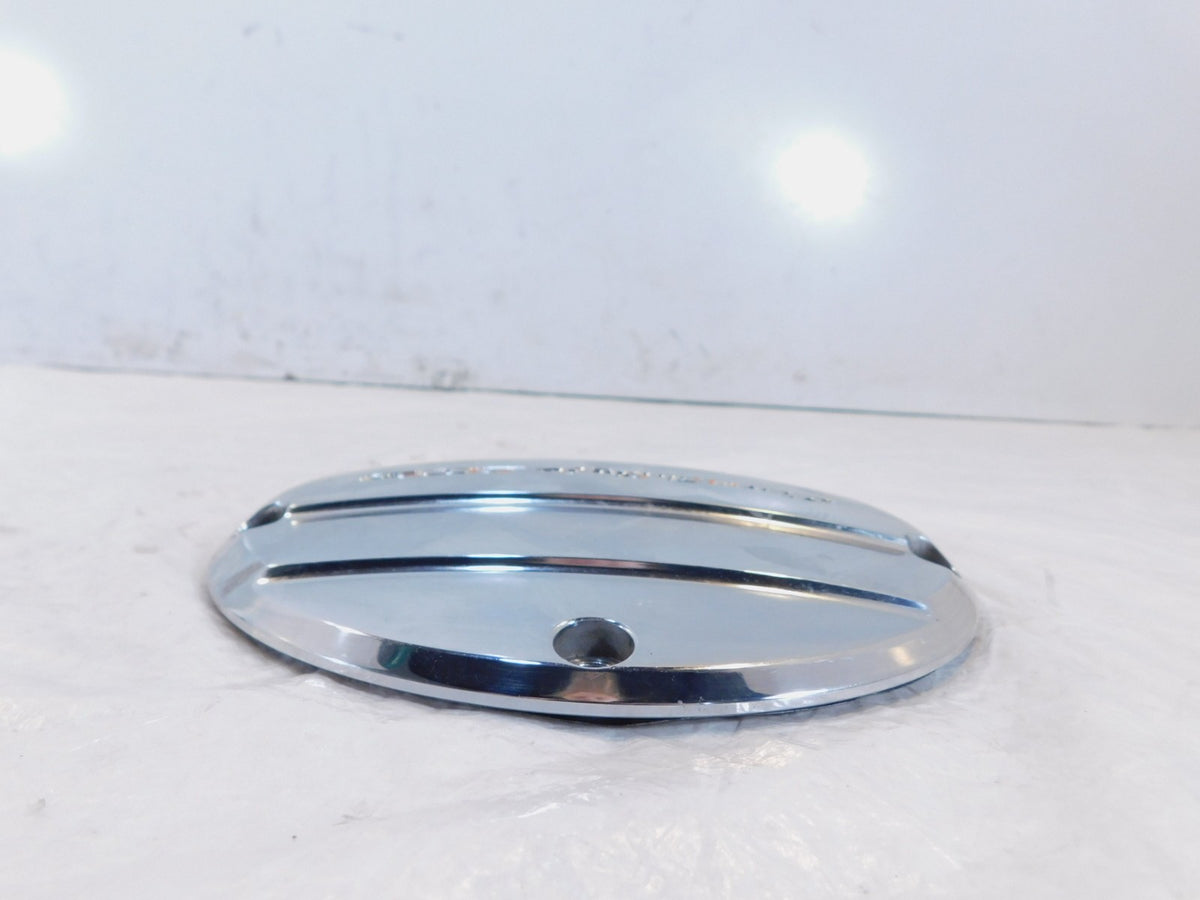 Harley Touring Dyna Softail Left Engine Screamin Eagle Script Derby Clutch Cover - C3 Cycle