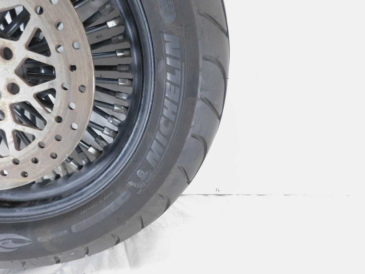 2008 Harley Davisdon Touring Road King Electra Glide Laced Rear Wheel Rim & Tire - C3 Cycle