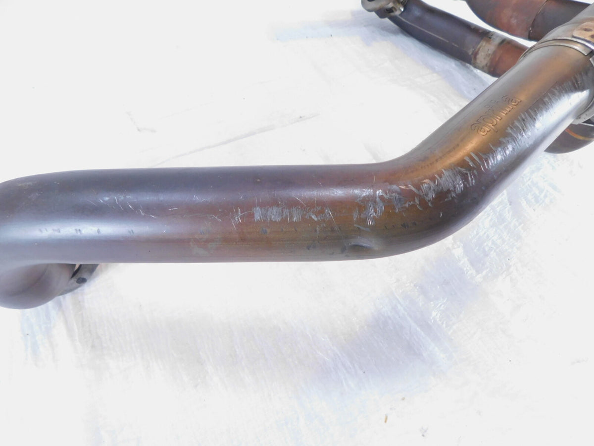 2007-2016 Aprilia SL750 Shiver 750 Main Center Exhaust Header Manifold Pipes - C3 Cycle