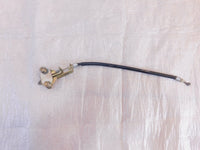 Yamaha Seca II XJ600S YZF1000 Seat Saddle Lock Striker Latch Bracket & Cable - C3 Cycle