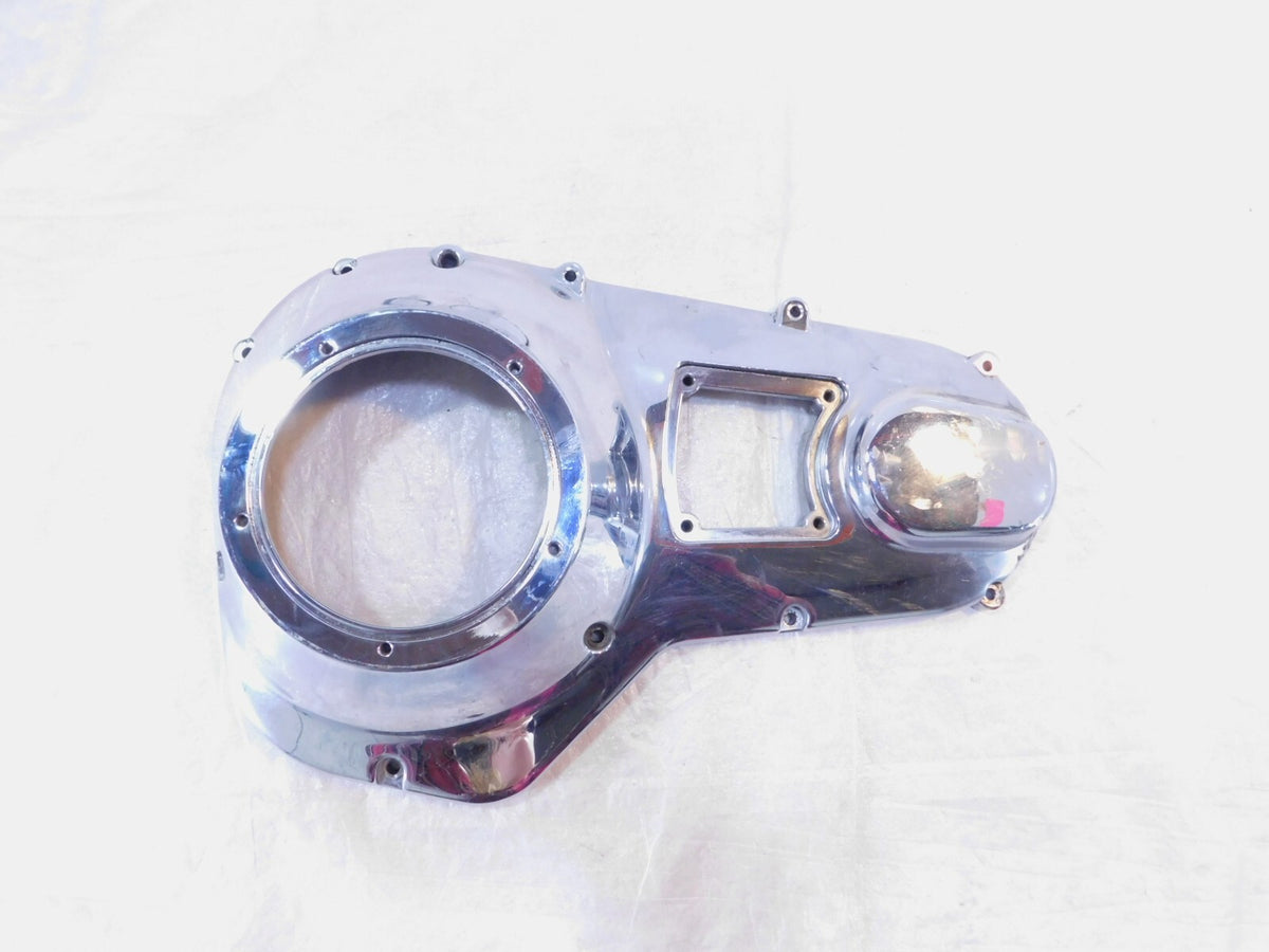 Harley Davidson Touring Road King Electra Glide Left Chrome Primary Clutch Cover - C3 Cycle