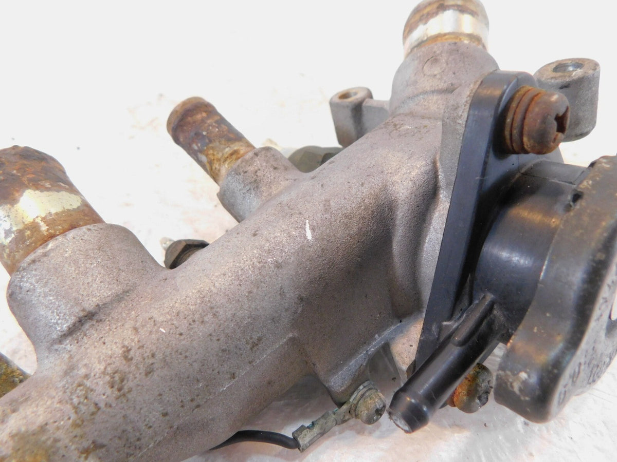 Yamaha V-Max 1200 VMX12 OEM Engine Motor Radiator Water Pipe Joint Assembly - C3 Cycle