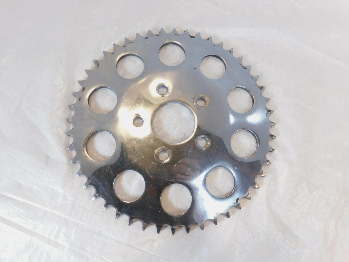 Harley Davidson Ironhead Sportster 1000 48T 48 Tooth Chrome Rear Wheel Sprocket - C3 Cycle