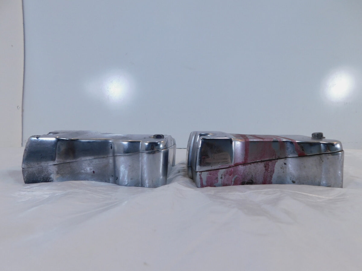 Harley Davidson Street Glide Dyna Softail Chrome Cylinder Head Top Rocker Boxes - C3 Cycle