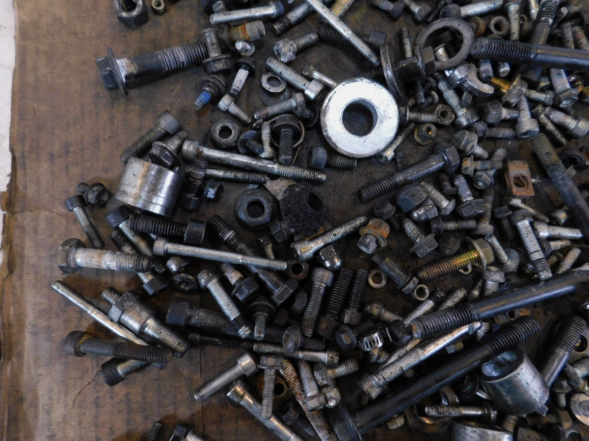 2016 16 Indian Roadmaster Engine Bolts Nuts & Brackets Hardware Parts Box Lot - C3 Cycle