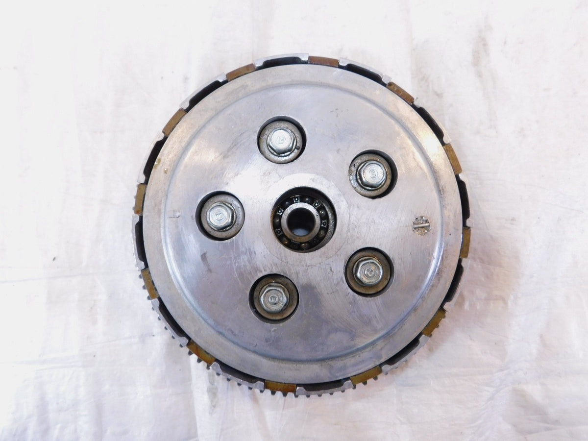 1983-1985 Honda CB650 CB650SC Nighthawk 650 Engine Motor Clutch Basket & Plates - C3 Cycle