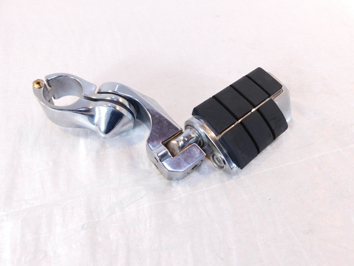 Harley Davidson FXR Dyna Sportster & Softail ISO Black Footpeg Footrest Pegs