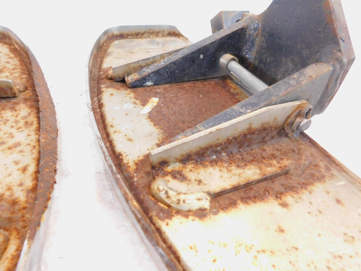 Kawasaki Vulcan VN 800 Classic Fire & Steel Front Right/Left Footrest Footboards - C3 Cycle