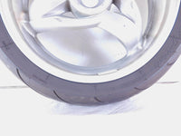 2001-2005 BMW F650CS F650 CS Scarver Silver Rear Rim Wheel & Tire - 36317681009 - C3 Cycle