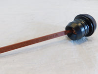 Harley Davidson Dyna Wide Super Glide Low Rider Black Engine Oil Level Dipstick - C3 Cycle