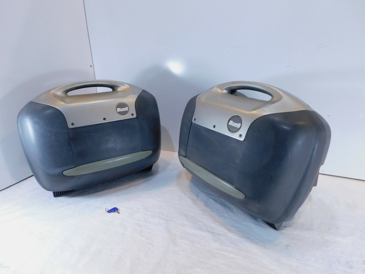 2006-2010 Buell XB XB12 XB12X Ulysses Left & Right Side Saddlebag Luggage Boxes - C3 Cycle