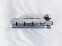 Harley Touring FXR Dyna Sportster & Softail Chrome & Rubber Footpeg Footrest - C3 Cycle
