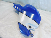 BMW K1200S & K1300S Blue/White Left Side Fuel Tank Fairing Cowling Trim Panel - C3 Cycle