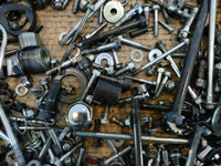 2003 Honda VT1100 VT1100C Shadow 1100 Spirit Nuts Bolts & Brackets Parts Box Lot - C3 Cycle