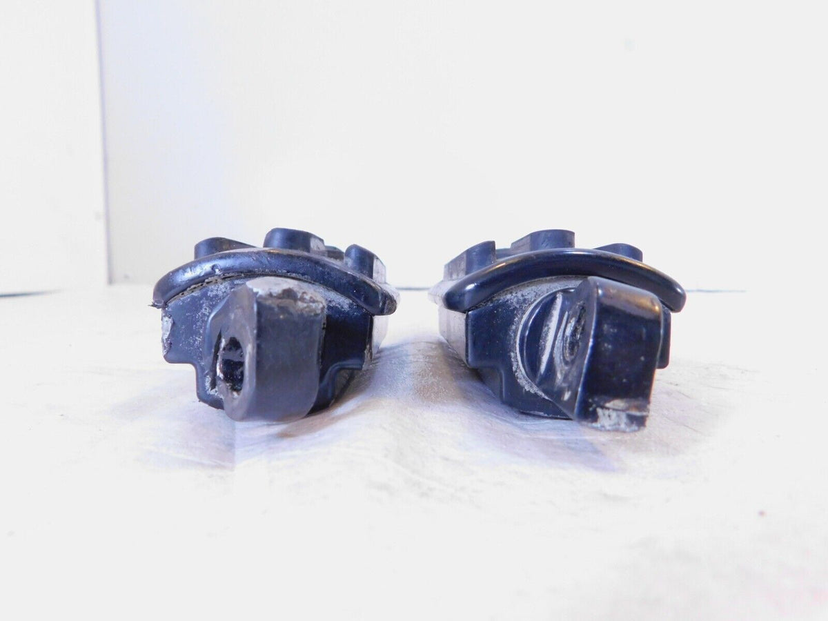 Harley Touring FXR Dyna Sportster & Softail Metal & Rubber Footpegs Footrests - C3 Cycle