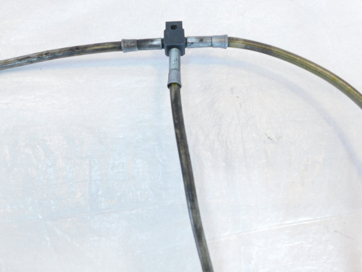 2008-2011 Victory Vision Tour Premium Rear to Front Brake Caliper Hose Line Pipe - C3 Cycle