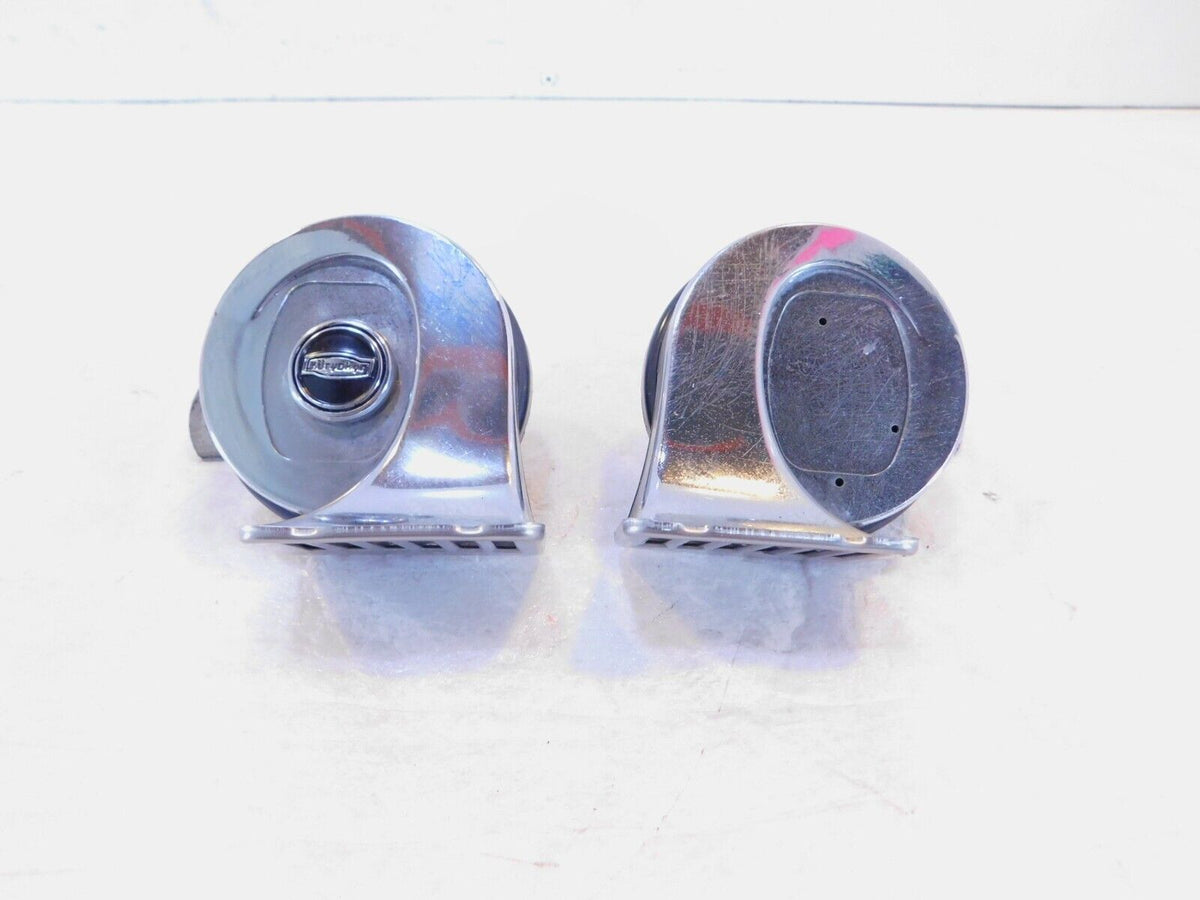 Harley Davidson Road King Electra Glide Dyna & Softail Twin Cam Chrome Horns