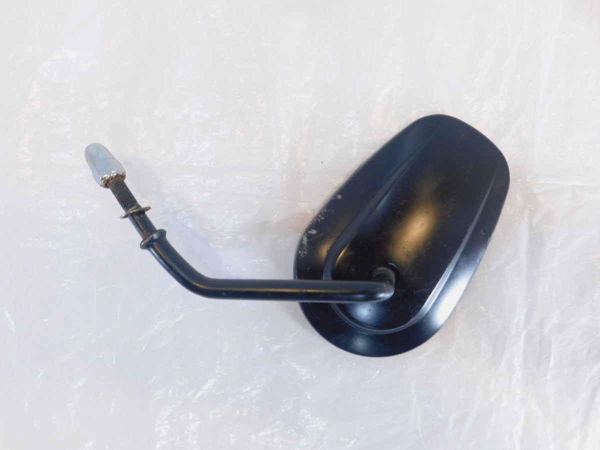 Harley Davidson FXR & Softail & Dyna & Sportster Black Right Rear View Mirror - C3 Cycle