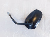 Harley Davidson FXR & Softail & Dyna & Sportster Black Right Rear View Mirror - C3 Cycle