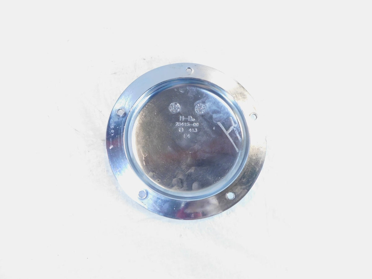 Harley Davidson Twin Cam Touring Dyna Softail Chrome Derby Clutch Cover 25415-99 - C3 Cycle