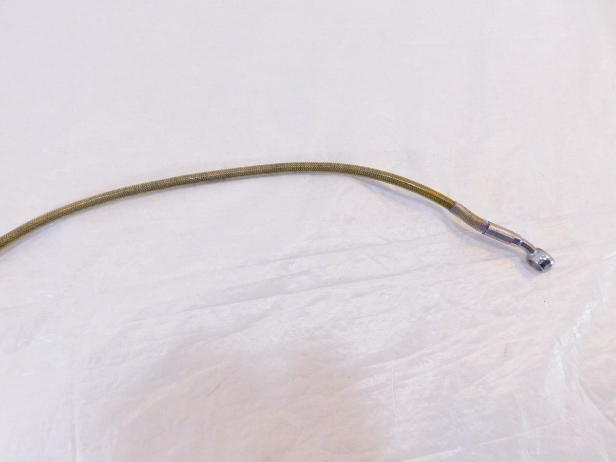 Harley Davidson Sportster 883 Hugger & 1200 Braided Front Brake Line Hose - C3 Cycle