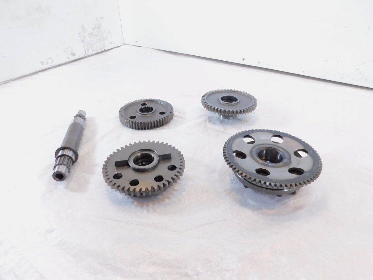 Kawasaki Vulcan 1500 1600 Engine Crankshaft Crank Balancer Shaft Weights & Gears - C3 Cycle