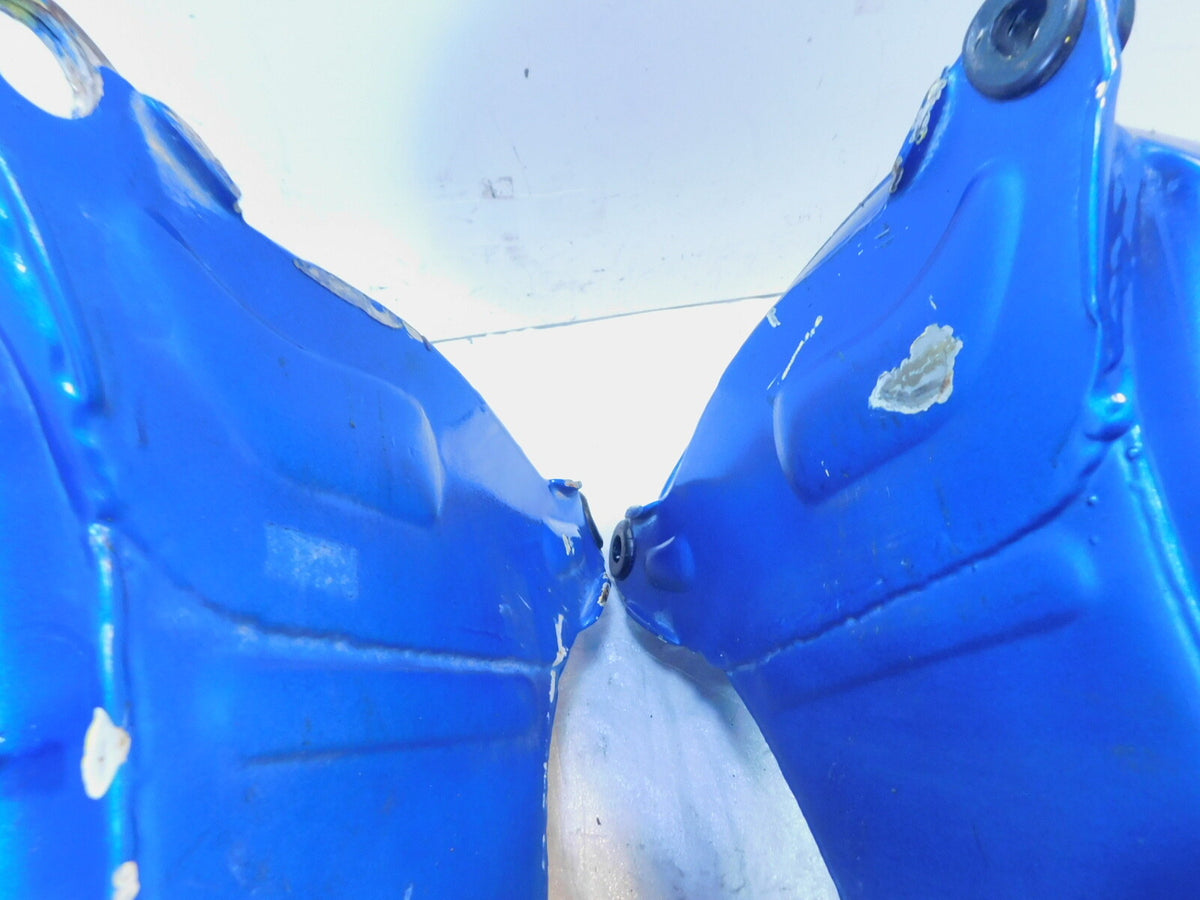 2001 Titan Phoenix ZRM ZSX Softail EVO Blue Left & Right Fuel Gas Petrol Tanks - C3 Cycle