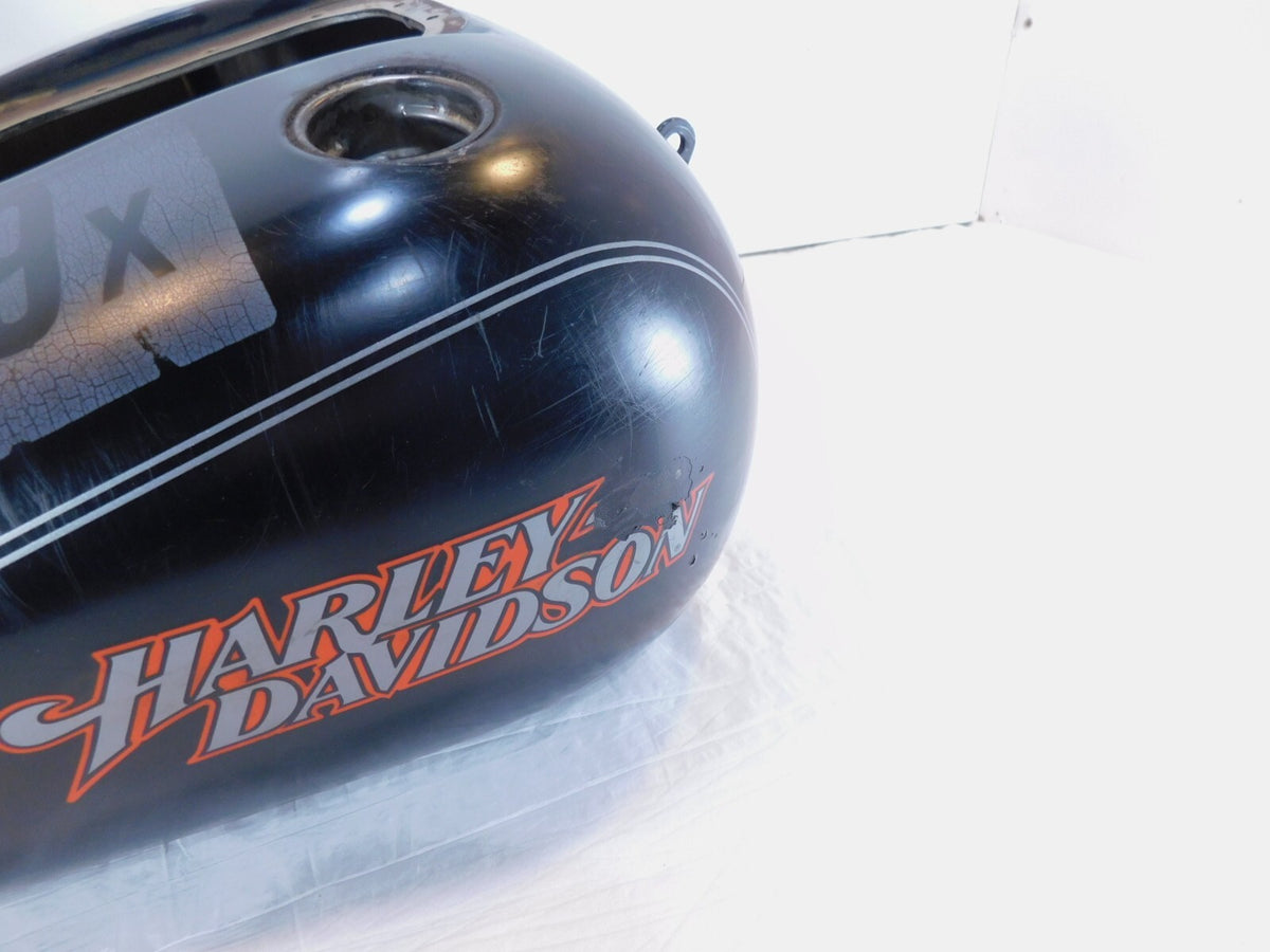 2004-2005 Harley Davidson Dyna Low Rider FXDL Red Fuel Petrol Tank- Dents - C3 Cycle