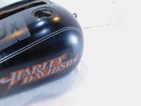 2004-2005 Harley Davidson Dyna Low Rider FXDL Red Fuel Petrol Tank- Dents - C3 Cycle