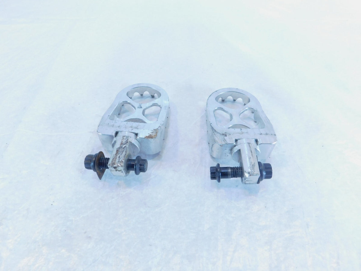 Harley Touring V-Rod Dyna Sportster FXR Softail FLO MX Style Footpegs Footrests - C3 Cycle
