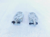 Harley Touring V-Rod Dyna Sportster FXR Softail FLO MX Style Footpegs Footrests - C3 Cycle