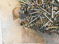 2001 01 Honda GL1800 Goldwing 1800 Nuts Bolts & Brackets Hardware Parts Box Lot - C3 Cycle