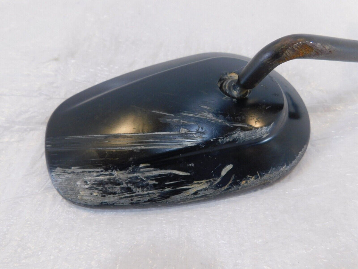 Harley Davidson FXR & Softail & Dyna & Sportster Black Left Rear View Mirror - C3 Cycle