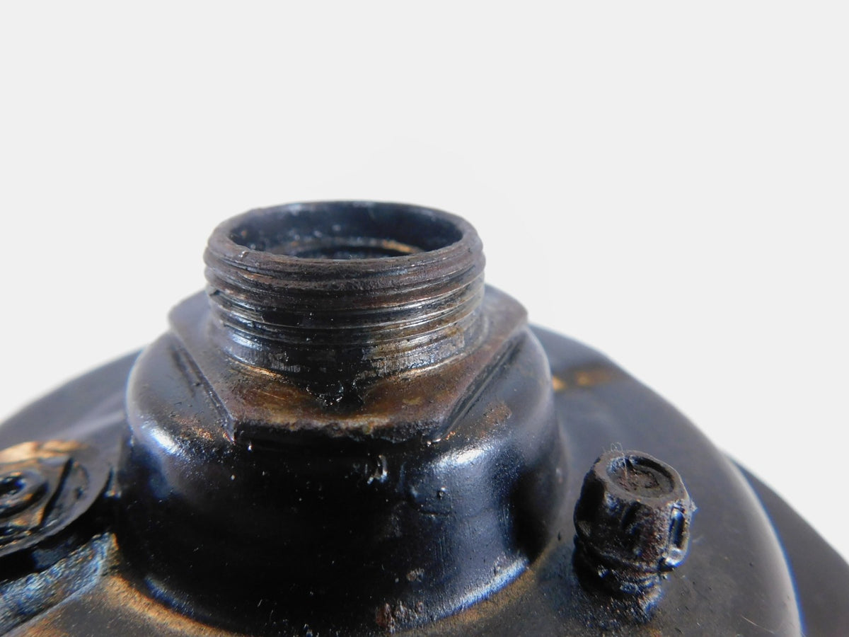 1987-1990 Harley Davidson Softail FXST Custom Springer Black Electric Horn - C3 Cycle