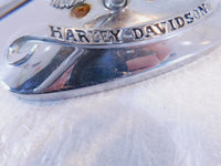 Harley Dyna Sportster Softail Ride To Live Front Left Chrome Rear View Mirror