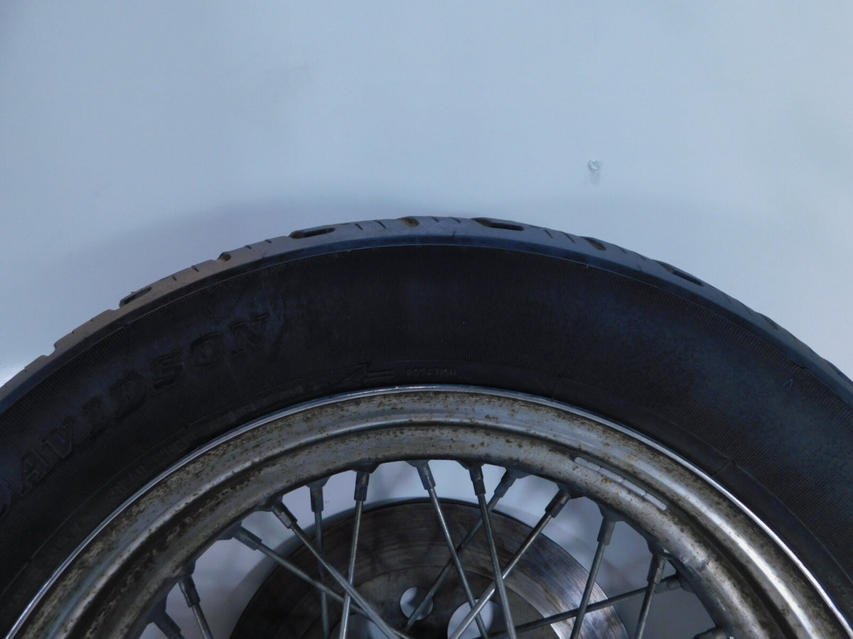 Harley Davidson Dyna Softail & Sportster 883 & 1200 Laced Rear Wheel Rim w/ Tire - C3 Cycle