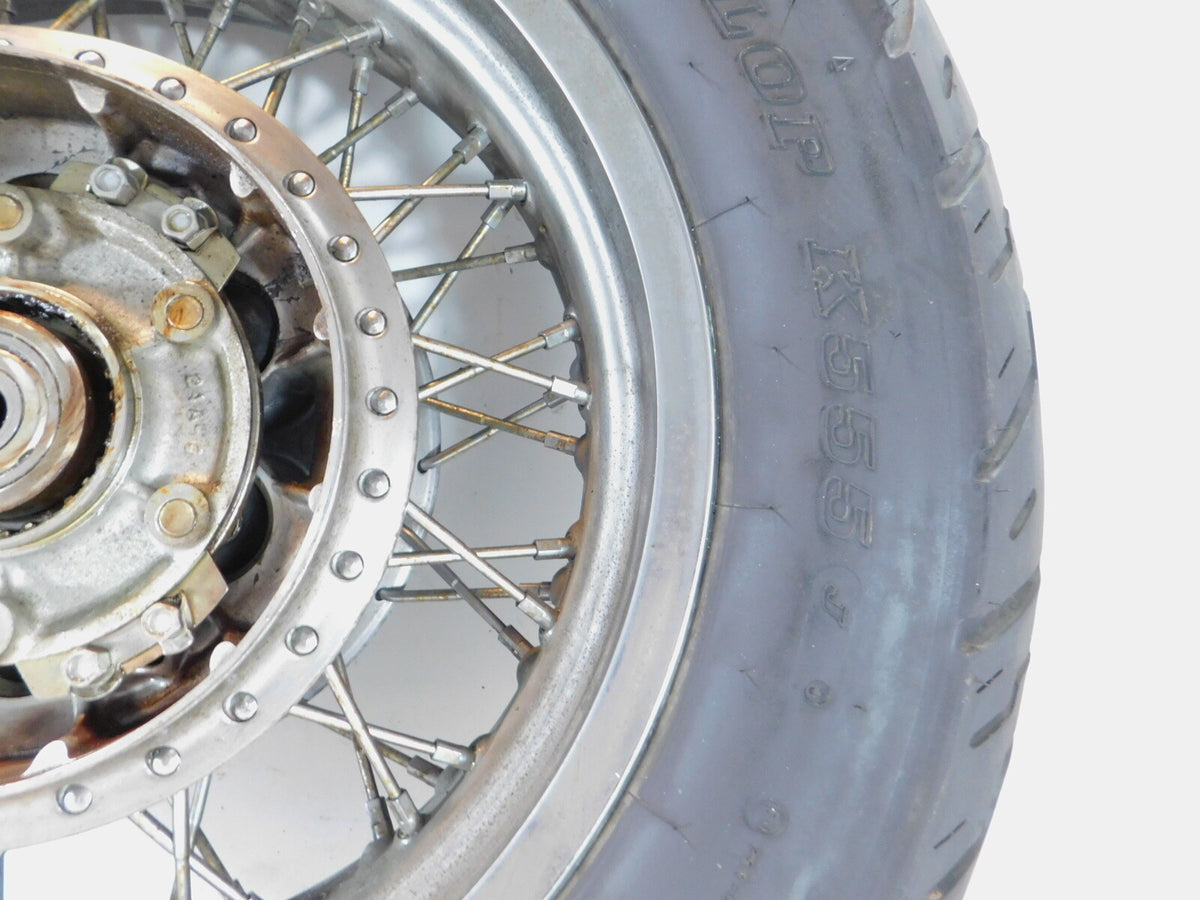 1987-2009 Suzuki VS1400 Intruder Boulevard S83 Spoked Rear Wheel Rim -For Parts - C3 Cycle