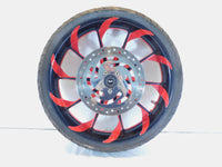 Harley Davidson Road King Street & Electra Glide 19" Billet Red Front Wheel Rim - C3 Cycle