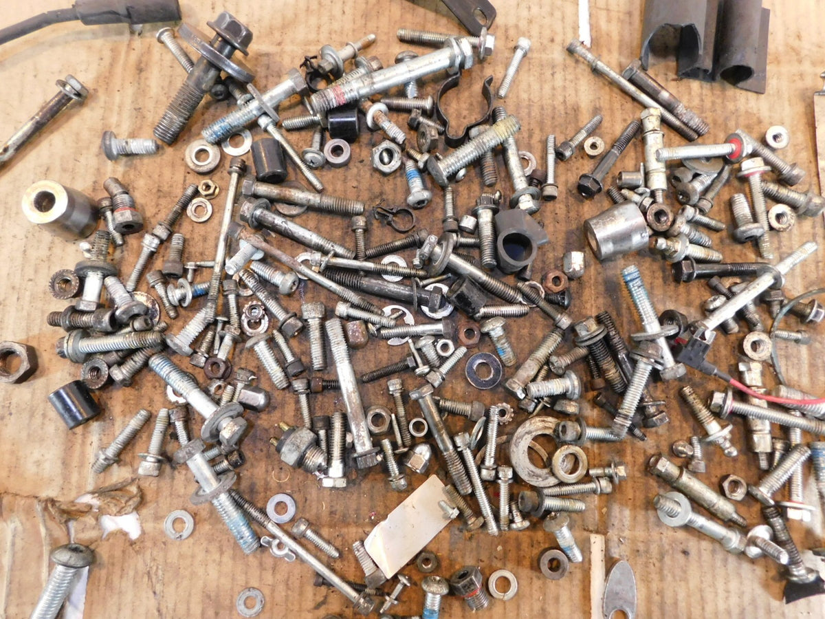 2007 Harley Davidson Dyna FXDC Super Glide Custom Nut Bolt Bracket Parts Box Lot - C3 Cycle