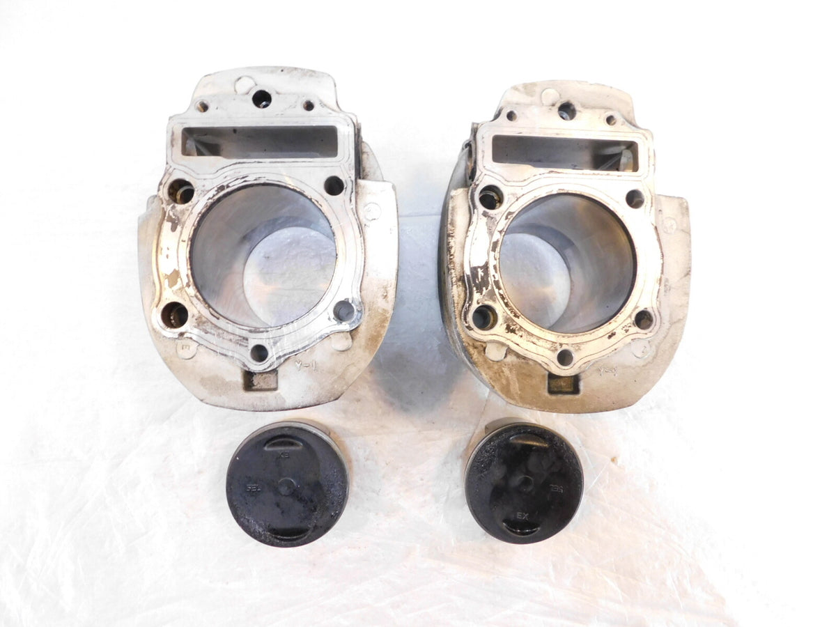 99-03 Yamaha VStar 1100 XVS1100 Custom Front/Rear Cylinder Barrel Jugs & Pistons - C3 Cycle