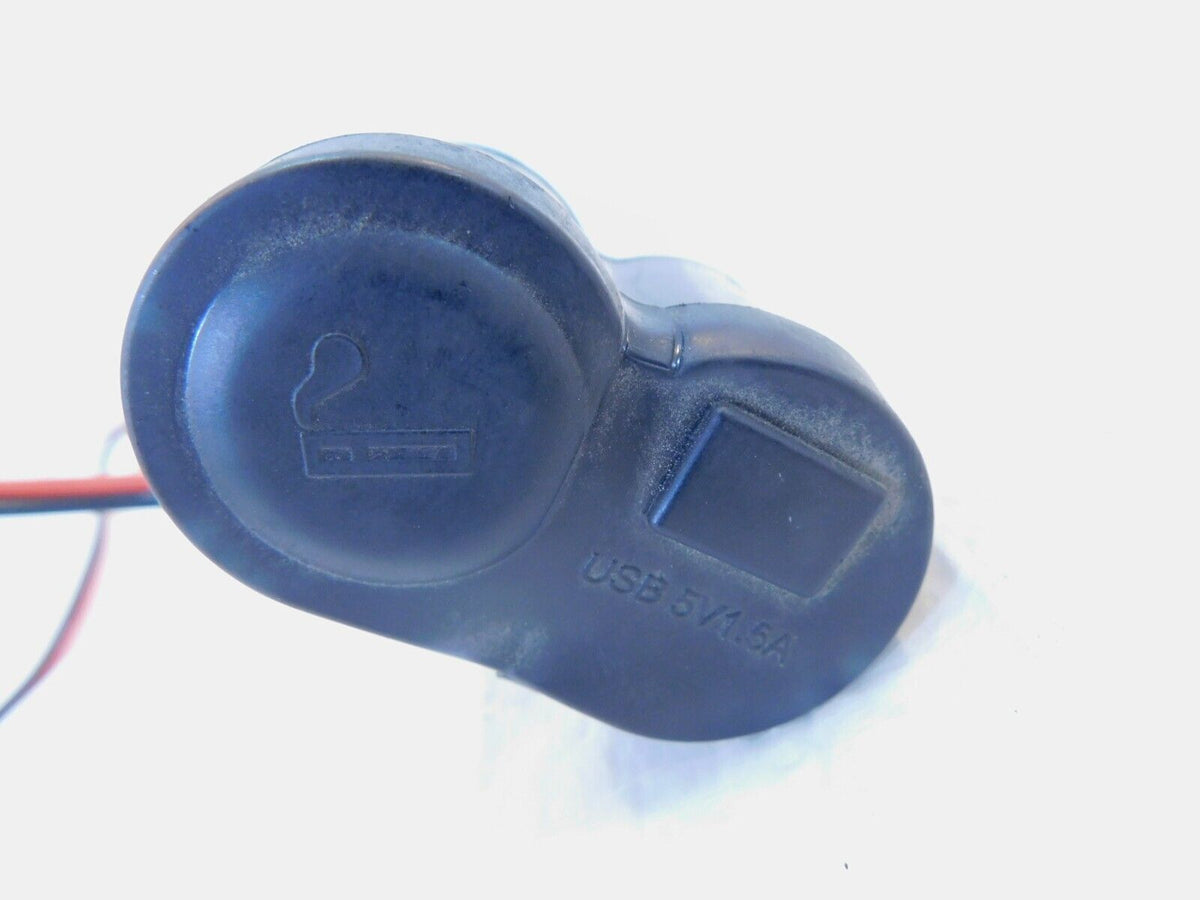 2005-2009 Yamaha V-Star 1100 XVS1100 Midnight Custom Charger Port Plug Socket - C3 Cycle