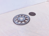 Set Harley Davidson Sportster 883 1000 1100 & 1200 Chain Drive Gear Sprockets - C3 Cycle