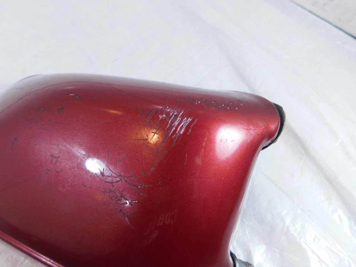 BMW K75RT K100LT K100RT K1100LT Mystic Red Left Side Rear View Mirror & Bracket - C3 Cycle