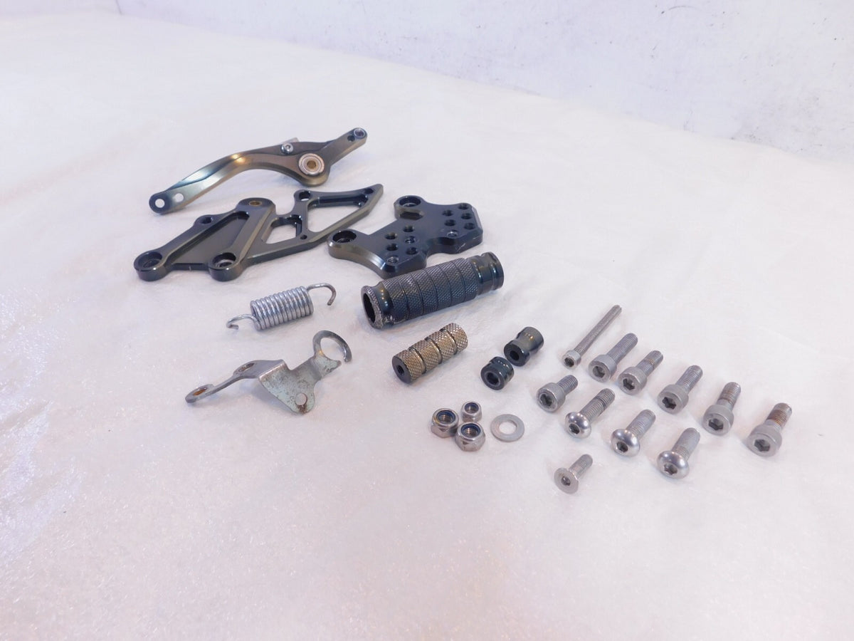2015-2018 Yamaha YZFR3 R3 Front Right Brake Pedal Peg Linkage & Bracket Lot - C3 Cycle