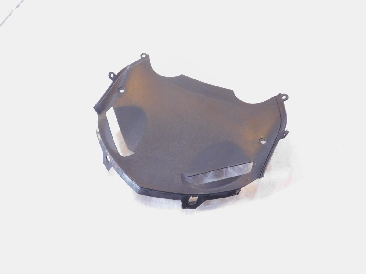 2006-2007 Kawasaki Ninja ZX-10R ZX1000 Black Center Front Inner Cowling Cowl - C3 Cycle