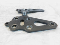 Pair Black 2008-2016 Polaris Victory Vision Engine Motor Mount Rear Brackets - C3 Cycle