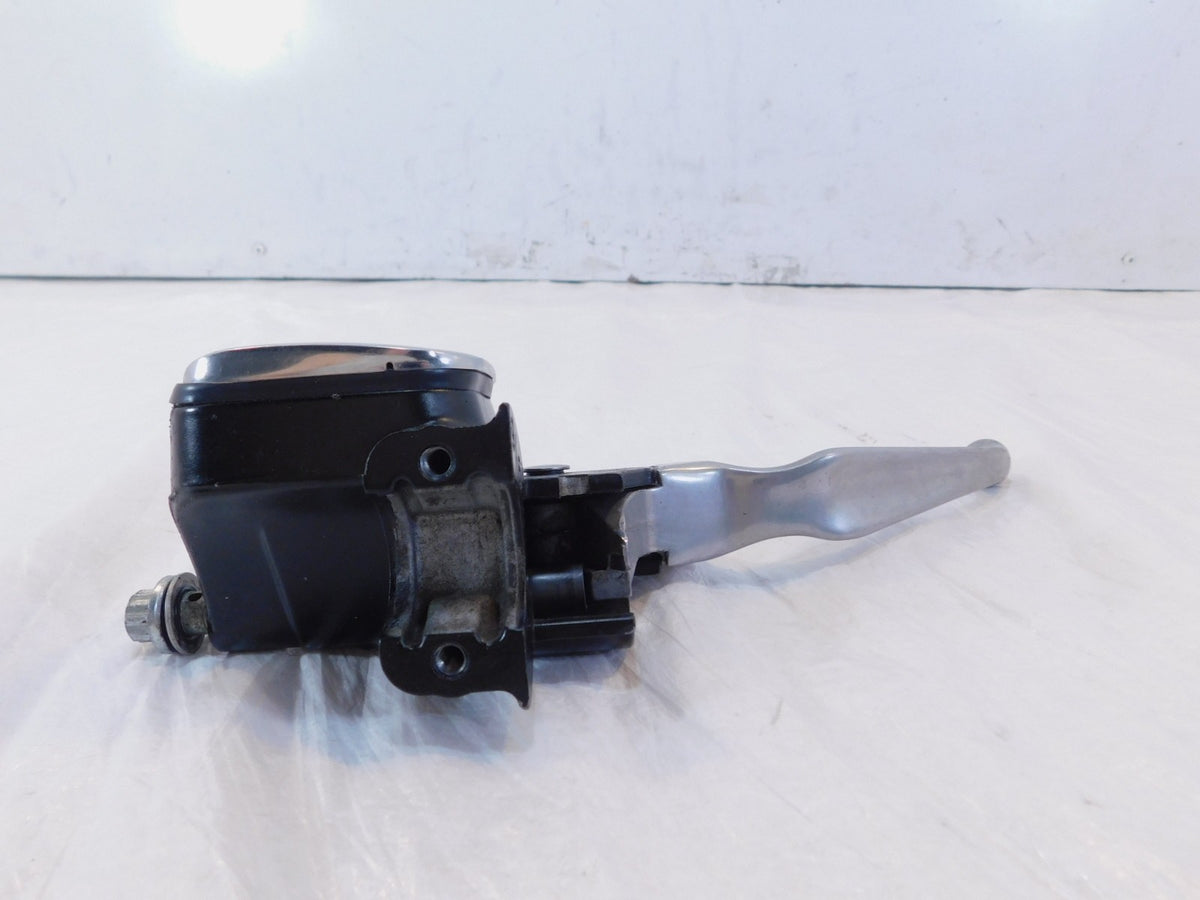 Harley Davidson Sportster Softail Dyna Black Front Master Cylinder w/ Lever - C3 Cycle